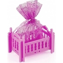 Pazarcan Bebek Mevlüt Şekeri 12 Adet Birden - Pembe Beşik