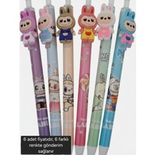 Dogadastore Labubu 0,7 Uçlu Versatil Kalem 6 Lı Ürün