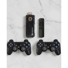 Pazarcan Mini Oyun Konsolu Kablosuz Gamepad HDMI Tv Uyumlu