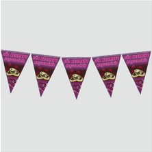 SiHako 10’lu Söz Kesmeye Hoşgeldiniz Üçgen Flama