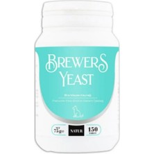 Natur Brewers Yeast Bira Mayası Kedi & Köpek Tüy ve Iştah Vitamini 150 Tablet (Büyük Boy)