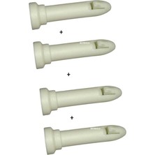 FullYedek 4 Lü Pim Beko Amortsör Uyumlu Çamaşır Makinesi Amortisör Pimi Takım