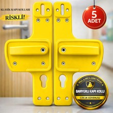 Kreş ve Okullar Için Çocuk Güvenliği Sunan Dayanıklı, Kırılmaz Bariyerli Kapı Kolu