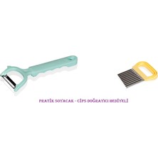 Pazarcan Pratik Soyacak - Cips Doğrayıcı Hediyeli