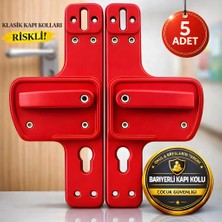 Kreş ve Okullar Için Çocuk Güvenliği Sunan Dayanıklı, Kırılmaz Bariyerli Kapı Kolu