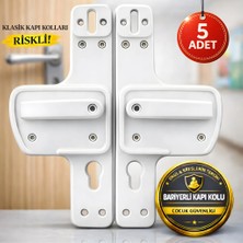 Kreş ve Okullar Için Çocuk Güvenliği Sunan Dayanıklı, Kırılmaz Bariyerli Kapı Kolu