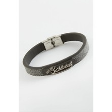 SiHako Mustafa Kemal Atatürk Imzalı Kaliteli Suni Deri Bileklik