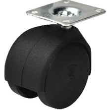 Pazarcan Hts 404 - Plastik Küçük Tablalı Tekerlek 4 Adet