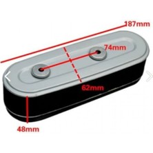 GXV160 Çim Biçme Makinesi Hava Filtresi (18,7 x 6,2 x 4,8 Cm)