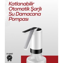 Zero Land Hnrlishp Akıllı Şarjlı Damacana Pompası Tek Tuşla Su Dolum
