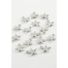 SiHako Deniz Yıldızı Tek Kulp Metal Bileklik ve Kolye Ucu Aparatı 1 Adet