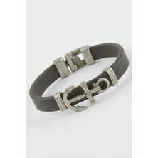 SiHako Çapa Suni Deri Bileklik