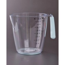 Pazarcan Ölçü ve Hamur Kabı 1000 ml - Silikon Sap
