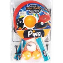 Pazarcan Masa Tenisi Raket Seti Fileli