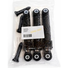 FullYedek WM10P360TR Siemens Uyumlu Köşeli Amortisör 3 Lü , Çamaşır Makinesi Amortisörü Takımı