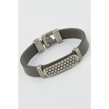 SiHako Noktalı Suni Deri Bileklik