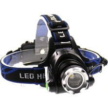 Pazarcan Orjinal 800 Lümen Tx6 Şarjlı Zoomlu Kafa Feneri