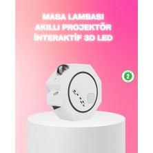 Zero Land Hnrlishp 360° Döndürülebilir Yıldızlı Gökyüzü Jeksiyon Gece Lambası