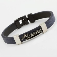 SiHako Mustafa Kemal Atatürk Kaliteli Suni Deri Bileklik