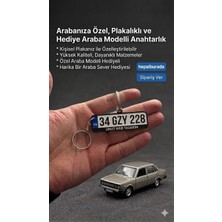 Umut Hediyecilik 3D Arabalara Özel Plakalık ve Isimli Anahtarlık