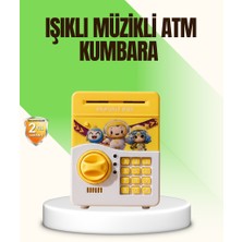 Zero Land Hnrlishp Sarı Elektronik Şifreli Atm Görünümlü Çocuk Kumbarası