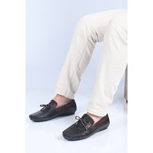 Bestello Bağcıksız Fiyonklu Poliüretan Taban Hakiki Deri Loafer 028-2068-26Y Erkek Ayakkabı