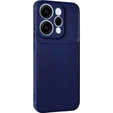 Buğz Oppo Reno 15 Auto Focus Karbon Kapak - Lacivert