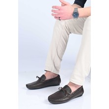 Bestello Bağcıksız Fiyonklu Poliüretan Taban Hakiki Deri Loafer 028-2088-26Y Erkek Ayakkabı