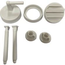 Mestore Ennalbur Plastik Klozet Kapağı Montaj Kiti - 9996672209708