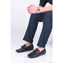 Bestello Bağcıksız Fiyonklu Poliüretan Taban Hakiki Deri Loafer 028-2068-26Y Erkek Ayakkabı