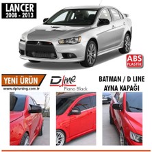 Mıtsubıshı Lancer 08-13  Yarasa Ayna Kapağı Oto Aksesuar Premium