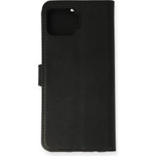 Buğz Oppo Reno 4 Lite Kılıf Trend S Plus Kapaklı Kılıf - Siyah