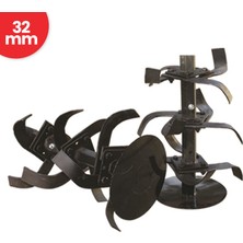 Baco 32 mm Çapa Bıçak Takımı 12+12=24 Adet