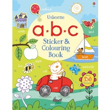Abc Sticker And Colouring Book (Sticker & Colouring Book) Kağıt Kapak Ingilizce Çoçouk Kitabı