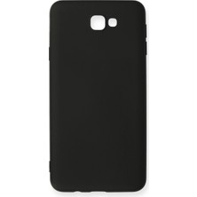 Buğz Samsung Galaxy J7 Prime Kılıf Nano Içi Kadife Silikon - Siyah