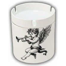 Sartre Art   Aşkın Melodisi Tasarımlı Hediyelik Kokusuz Söndür At Küllük Kül Tablası