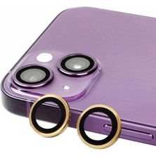 Ne Verelim Size Buğz Iphone 15 Plus Raze Metal Kamera Lens - Sarı