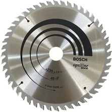 Mestore Bosch Optiline Wood 235X2,8X30/25 mm 48 Diş Testere - 31651401950101