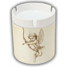 Sartre Art   Şans Meleğim Tasarımlı Hediyelik Kokusuz Söndür At Küllük Kül Tablası