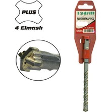Mestore Todrill TD50581 10X160 Sds Plus 4 Elmaslı Matkap Ucu - 8695348505816