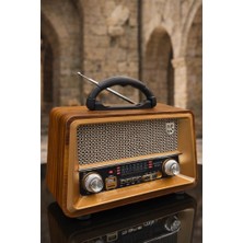 Rt 817 USB Am-Sw-Fm Bluetooth Nostalji Radyo