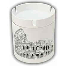 Sartre Art Collesium  Tasarımlı Kokusuz Söndür At Küllük Kül Tablası