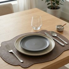 Grand Fine Art 2 Adet Çift Yüz Kenar Dikişli Deri Amerikan Servis,kolay Silinir Supla ,AS00120