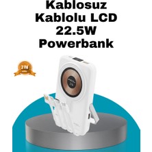 Zero Land Hnrlishp Magsafe Uyumlu Kablosuz Powerbank Hızlı Şarj Özellikli