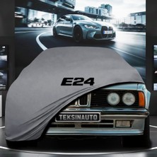 ULTRASHOP Bmw 6 Serisi E24 (1976-1989) Kumaş Oto Branda Araç Brandası Gri Renk Kumaş Penye Araba Brandası Pratik Araç Örtüsü