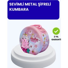 Zero Land Hnrlishp Çocuk Para Kasası Anahtarlı Güvenli Tasarruf Kutusu