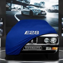 ULTRASHOP Bmw 5 Serisi E28 (1981-1988) Kumaş Oto Branda Araç Brandası Mavi Renk Kumaş Penye Araba Brandası Pratik Araç Örtüsü