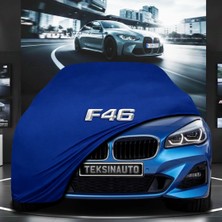 ULTRASHOP Bmw 2 Serisi F46 Gran Tourer (2015-2018) Kumaş Oto Branda Araç Brandası Mavi Renk Kumaş Penye Araba Brandası Pratik Araç Örtüsü