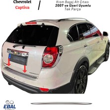 Ebal Oto Chevrolet Captiva Krom Alt Bagaj Çıtası 2007 Üzeri P. Çelik