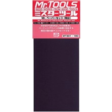 Mr.hobby MT-301 Su Geçirmez, Kum Zımparası Seti, Kalın, (NO.400X2, NO.600X2, NO.1000X2)